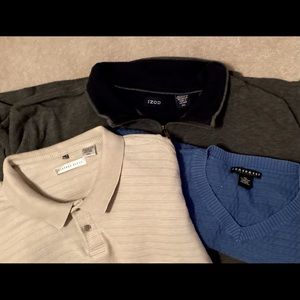 Set of 3 XXL long sleeve shirts includes Izod